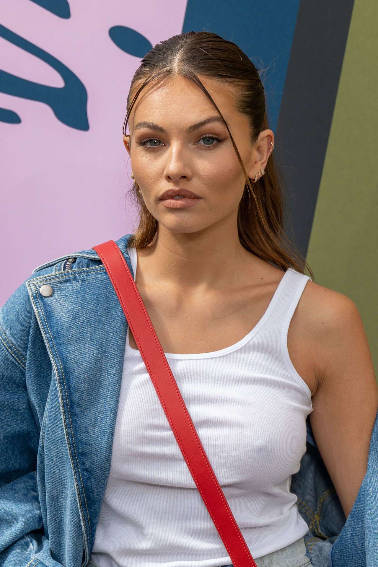 Thylane Blondeau at Kenzo S/S 2023 at Paris Fashion Week, Fashion Show