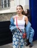 Thylane Blondeau at Kenzo S/S 2023 at Paris Fashion Week, Fashion Show