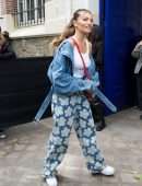 Thylane Blondeau at Kenzo S/S 2023 at Paris Fashion Week, Fashion Show