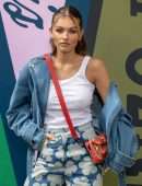 Thylane Blondeau at Kenzo S/S 2023 at Paris Fashion Week, Fashion Show
