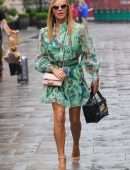 Amanda Holden Leaving Global Radio to Attend her Daughter's Sports Day in London