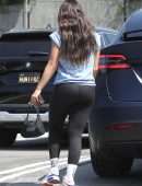 Addison Rae Booty, Outside a Pilates Class in West Hollywood