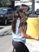 Addison Rae Booty, Outside a Pilates Class in West Hollywood