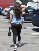 Addison Rae Booty, Outside a Pilates Class in West Hollywood