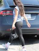 Addison Rae Booty, Outside a Pilates Class in West Hollywood
