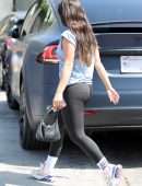 Addison Rae Booty, Outside a Pilates Class in West Hollywood