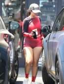 Addison Rae Booty and Leggy in Tiny Shorts Out in West Hollywood