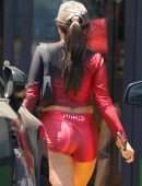 Addison Rae Booty and Leggy in Tiny Shorts Out in West Hollywood