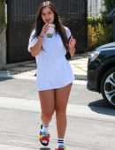 Addison Rae Leggy Photoshoot in West Hollywood