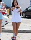 Addison Rae Leggy Photoshoot in West Hollywood