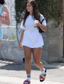 Addison Rae Leggy Photoshoot in West Hollywood
