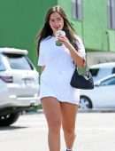 Addison Rae Leggy Photoshoot in West Hollywood