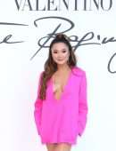 Ashley Park at Valentino Haute Couture Fall/Winter 22/23 Show in Rome