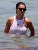 Brooks Nader Pokies and Booty on a Beach in Miami