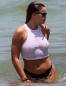 Brooks Nader Pokies and Booty on a Beach in Miami