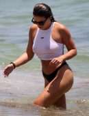 Brooks Nader Pokies and Booty on a Beach in Miami