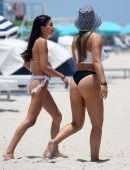 Brooks Nader Pokies and Booty on a Beach in Miami