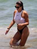Brooks Nader Pokies and Booty on a Beach in Miami