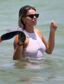 Brooks Nader Pokies and Booty on a Beach in Miami