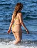 Camila Cabello Booty in Tiny Thong Bikini on the Beach in Coral Gables