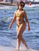Camila Cabello Booty in Tiny Thong Bikini on the Beach in Coral Gables
