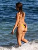 Camila Cabello Booty in a Tiny Bikini on a Beach in Coral Gables