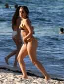 Camila Cabello Booty in a Tiny Bikini on a Beach in Coral Gables