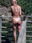 Camila Morrone in a Tiny Thong Bikini on a Beach in Malibu
