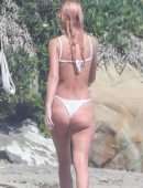 Camila Morrone in a Tiny Thong Bikini on a Beach in Malibu