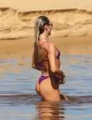 Candice Swanepoel Booty in Thong Bikini in Trancoso