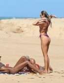 Candice Swanepoel Booty in Thong Bikini in Trancoso