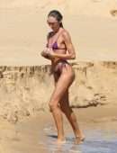 Candice Swanepoel Booty in Thong Bikini in Trancoso