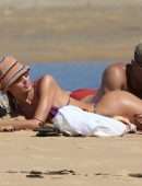 Candice Swanepoel Booty in Thong Bikini in Trancoso