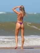 Candice Swanepoel Booty in Thong Bikini in Trancoso