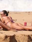 Candice Swanepoel Booty in Thong Bikini in Trancoso