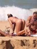 Candice Swanepoel Booty in Thong Bikini in Trancoso