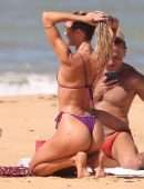 Candice Swanepoel Booty in Thong Bikini in Trancoso