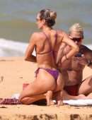 Candice Swanepoel Booty in Thong Bikini in Trancoso