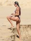 Candice Swanepoel Booty in Thong Bikini in Trancoso