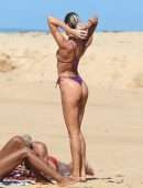 Candice Swanepoel Booty in Thong Bikini in Trancoso