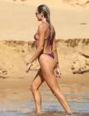 Candice Swanepoel Booty in Thong Bikini in Trancoso
