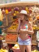 Cindy Prado Booty in Thong Bikini Photoshoot 2022