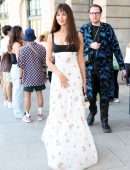 Eiza Gonzalez - Giambatista Valli F/W 2022/23 show at Paris Fashion Week