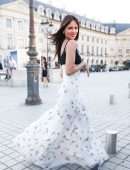 Eiza Gonzalez - Giambatista Valli F/W 2022/23 show at Paris Fashion Week