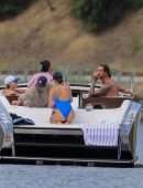 Hailey Baldwin Booty in Thong Swimsuit in Idaho
