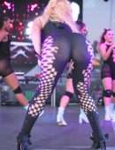 Iggy Azalea Booty in Sheer Pants at 39th Annual Long Beach Pride Parade And Festival