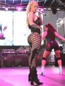Iggy Azalea Booty in Sheer Pants at 39th Annual Long Beach Pride Parade And Festival