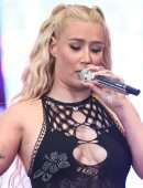 Iggy Azalea Booty in Sheer Pants at 39th Annual Long Beach Pride Parade And Festival