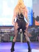 Iggy Azalea Booty in Sheer Pants at 39th Annual Long Beach Pride Parade And Festival