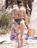 Jessica Biel Booty in a Bikini in Sardinia